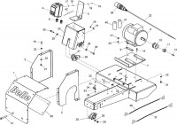 Altrad Belle MS 500 Bench Saw Spare Parts - Electric Motor