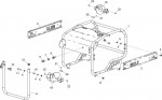 Altrad Belle PWX Pressure Washer Spare Parts - Frame Assembly (PWX 08/180)