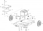 Altrad Belle PWX Pressure Washer Spare Parts - Chassis Assembly (PWX 15/250 Yanmar)