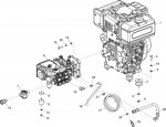 Altrad Belle PWX Pressure Washer Spare Parts - Engine, Gearbox & Pump Assembly (PWX 15/250 Yanmar)