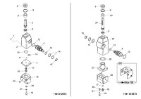 Altrad Belle RPC 30 Compactor Plate Spare Parts - Pump Assembly