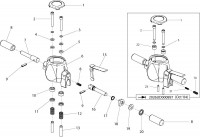 Altrad Belle 20-21 UD Hydraulic Breaker Spare Parts - Top Cover Assembly