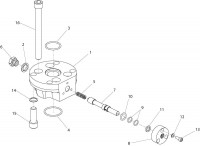 Altrad Belle 20-23 PAN Hydraulic Breaker Spare Parts - Control Valve Assembly