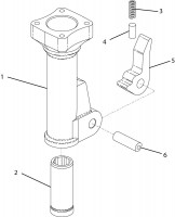 Altrad Belle 20-25 PAN Hydraulic Breaker Spare Parts - Nose Assembly