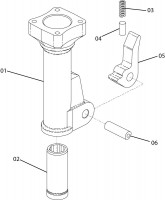 Altrad Belle 20-30 PAN Hydraulic Breaker Spare Parts - Nose Assembly