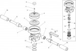 Altrad Belle 30-25 PAN Hydraulic Breaker Spare Parts - Top Cover Assembly