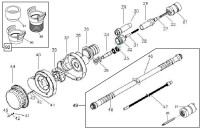 Altrad Belle BGA Water Pump Spare Parts - Main Assembly - 5 Metre