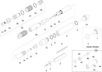 Altrad Belle BGP 107 Concrete Poker Spare Parts - Main Assembly