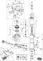 Altrad Belle BHB 12 Hydraulic Breaker - BHB Spare Parts - Main Assembly