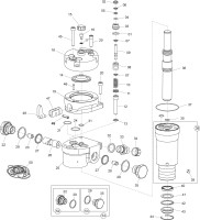 Altrad Belle BHB 25X Hydraulic Breaker - BHB Spare Parts - Main Assembly