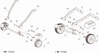 Altrad Belle BMD 300 Minidumper Spare Parts - Friction Wheel Assembly