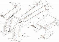 Altrad Belle BMD 300 Minidumper Spare Parts - Handle Assembly