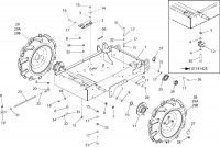 Altrad Belle BMD 300 Minidumper Spare Parts - Chassis Assembly