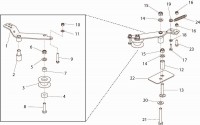 Altrad Belle BMD 300 Minidumper Spare Parts - Clutch Assembly (Up To Serial No. 141778)