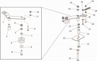 Altrad Belle BMD 300 Minidumper Spare Parts - Clutch Assembly (Up To Serial No. 141778)