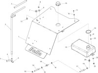 Altrad Belle BMD 300 Minidumper Spare Parts - Cowl Assembly (From Serial No. 143040)