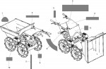 Altrad Belle BMD 300 Minidumper Spare Parts - Decals