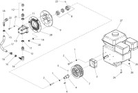 Altrad Belle Cub 20-90 (PAN) Hydraulic Power Pack Spare Parts - Pump & Motor Assembly