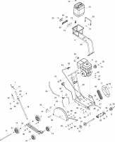 Altrad Belle Guardian 500 Floor Saws Spare Parts - Main Assembly