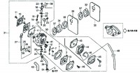 Honda GX100 U KRWB Full Engine Spare Parts - Carburetor