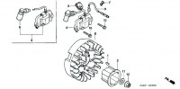 Honda GX100 U KRWB Full Engine Spare Parts - Flywheel