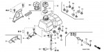 Honda GX100 U QXB4 Full Engine Spare Parts - Fuel Tank