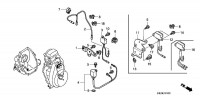 Honda GX100 U QXB4 Full Engine Spare Parts - Oil Alert / Oil Level Switch