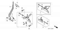 Honda GX100 U QXB4 Full Engine Spare Parts - Control