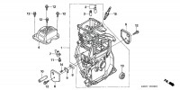 Honda GX100 U QXB4 Full Engine Spare Parts - Cylinder Barrel