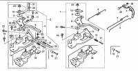 Honda GX120 UT2 Full Engine Spare Parts - Control