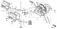Honda GX120 UT2 Full Engine Spare Parts - Cylinder Head