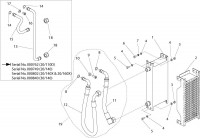 Altrad Belle Major 20-140X (PAN) Hydraulic Power Pack Spare Parts - Cooler Assembly (Up To March 2009)