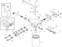 Altrad Belle Major 20-160X (PAN) Hydraulic Power Pack Spare Parts - Tank Assembly (Up To March 2009)