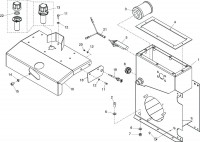 Altrad Belle Major 20-160X Hydraulic Power Pack Spare Parts - Tank Assembly