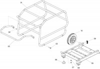 Altrad Belle Major 30-140 (PAN) Hydraulic Power Pack Spare Parts - Chassis Assembly (Up To March 2009)