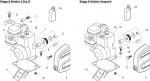 Altrad Belle Minimix 150 Tip-Up Mixer Spare Parts - B&S Engines