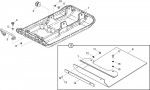 Altrad Belle PCLX 320-400 Compactor Plate Spare Parts - Cast Baseplate Assembly (PCLX 320 & 400)