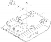 Altrad Belle PCX 16/45 & 16/50 Compactor Plate Spare Parts - Baseplate Assembly