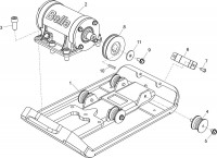 Altrad Belle PCX 60A Compactor Plate Spare Parts - Baseplate Assembly