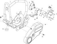 Altrad Belle PCX 60A Compactor Plate Spare Parts - Bedplate Assembly