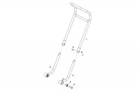 Altrad Belle PCX 60A Compactor Plate Spare Parts - Handle Assembly