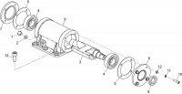 Altrad Belle PCX 60A Compactor Plate Spare Parts - Vibrator Assembly