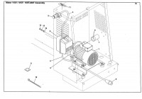 Altrad Belle Premier T Site Mixer Spare Parts - Motor Assembly (110v & 415v)