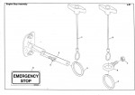 Altrad Belle Premier T Site Mixer Spare Parts - Engine Stop Assembly