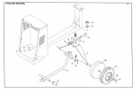 Altrad Belle Premier T Site Mixer Spare Parts - Front Axle Assembly