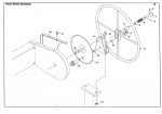 Altrad Belle Premier T Site Mixer Spare Parts - Hand Wheel Assembly