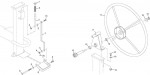 Altrad Belle Premier XT Site Mixer Spare Parts - Handwheel Assembly