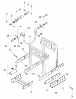 Altrad Belle Pro Screed Concrete Finishing Spare Parts - Crown Assembly