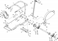 Altrad Belle Ranger 450 Floor Saws Spare Parts - Frame Assembly