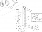 Altrad Belle RPC 45 Compactor Plate Spare Parts - Handle Assembly (Up To Serial No. 093553)